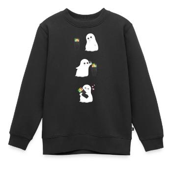 Geist K II Meter - Kinder Premium Organic Sweatshirt - Schwarz - Vorne - AI Model Kid Female (0cm)