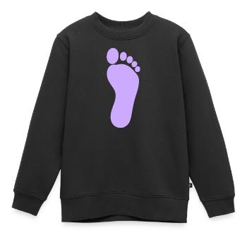 Pieds Pieds Soins Podiatres Podiatres - Sweat Premium enfant bio - noir - Devant - AI Model Kid Female (0cm)