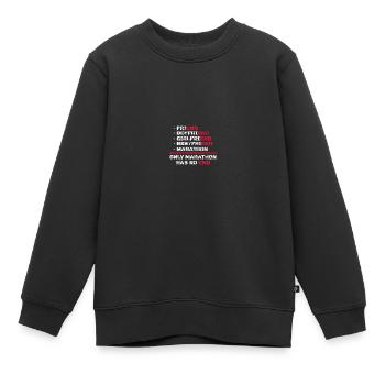 Only Marathon Has No End Marathonläufer - Kinder Premium Organic Sweatshirt - Schwarz - Vorne - AI Model Kid Female (0cm)
