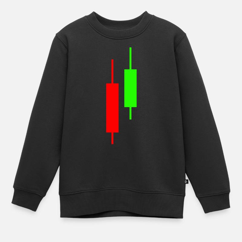 Commerce - Sweat Premium enfant bio - noir