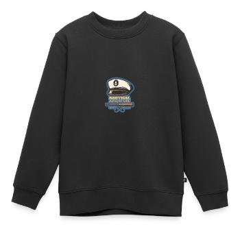 Wassersport - Kinder Premium Organic Sweatshirt - Schwarz - Vorne - AI Model Kid Female (0cm)