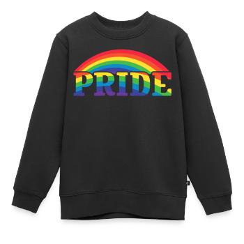 Stolz Lgbt - Kinder Premium Organic Sweatshirt - Schwarz - Vorne - AI Model Kid Female (0cm)