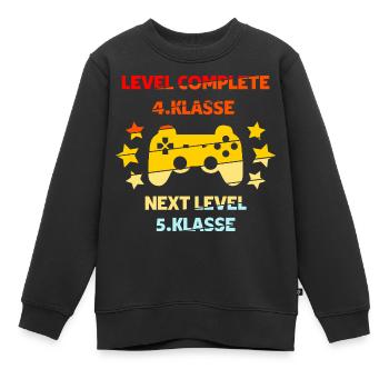 5. Klasse Schulanfang - Kinder Premium Organic Sweatshirt - Schwarz - Vorne - AI Model Kid Female (0cm)