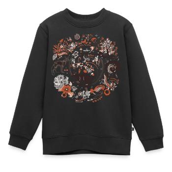 Folklore d'Australie - Sweat Premium enfant bio - noir - Devant - AI Model Kid Female (0cm)