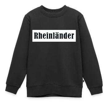 Rheinländer NRW - Kinder Premium Organic Sweatshirt - Schwarz - Vorne - AI Model Kid Female (0cm)