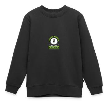 Musik Musical Chor Oper Sängerin - Kinder Premium Organic Sweatshirt - Schwarz - Vorne - AI Model Kid Female (0cm)
