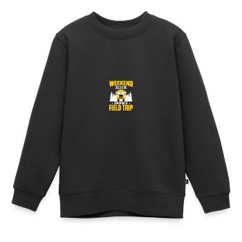 Journée d’excursion de l’enseignant sur le terrain - Sweat Premium enfant bio - noir - Devant - AI Model Kid Female (0cm)