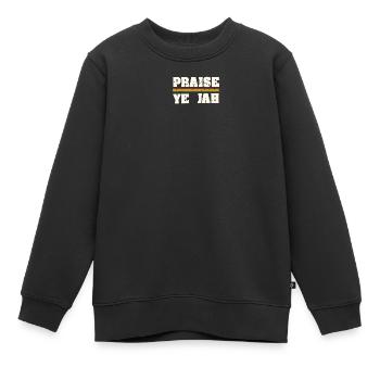 Louange à Jah - Sweat Premium enfant bio - noir - Devant - AI Model Kid Female (0cm)