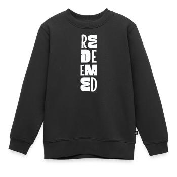 Be Still And Know Psalm 46:10 Christlicher Glaube - Kinder Premium Organic Sweatshirt - Schwarz - Vorne - AI Model Kid Female (0cm)
