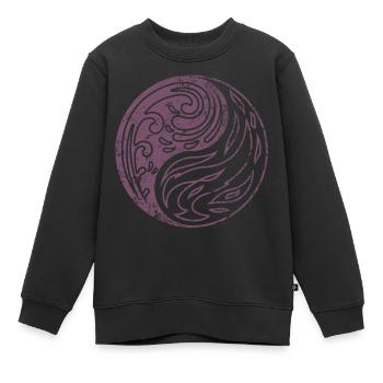 Ostwind Aris Ankunft Feuer Wasser Zeichen - Kinder Premium Organic Sweatshirt - Schwarz - Vorne - AI Model Kid Female (0cm)