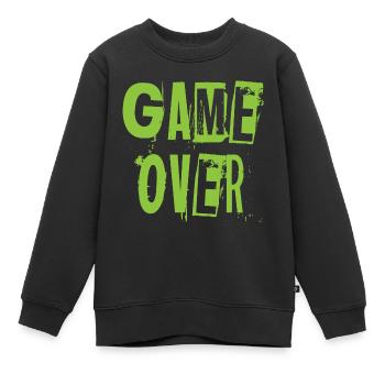 JEU PLUS - Sweat Premium enfant bio - noir - Devant - AI Model Kid Female (0cm)
