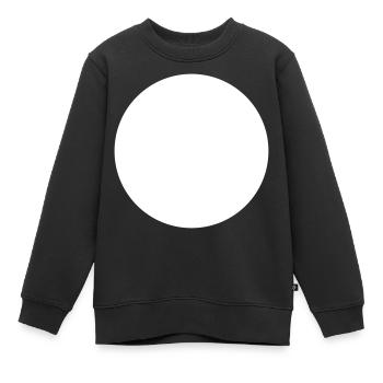 Cercle - Sweat Premium enfant bio - noir - Devant - AI Model Kid Female (0cm)