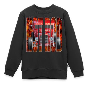 Hot Rod R6Z - Kinder Premium Organic Sweatshirt - Schwarz - Vorne - AI Model Kid Female (0cm)