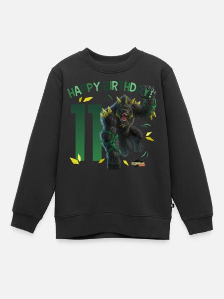 schleich® ELDRADOR® CREATURES Happy 11th Birthday - Kids Premium Organic Sweatshirt - black