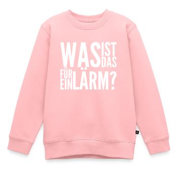 was sind das für Geräusche? - Kinder Premium Organic Sweatshirt - Rosa - Vorne - AI Model Kid Female (0cm)
