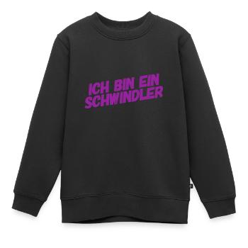 die Wahrheit ist nicht so mein Ding - Kinder Premium Organic Sweatshirt - Schwarz - Vorne - AI Model Kid Female (0cm)