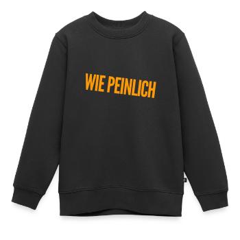 einfach nur peinlich - Kinder Premium Organic Sweatshirt - Schwarz - Vorne - AI Model Kid Female (0cm)