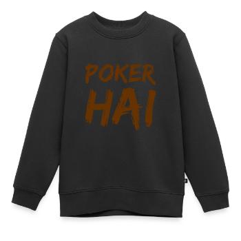 starker Spieler - Kinder Premium Organic Sweatshirt - Schwarz - Vorne - AI Model Kid Female (0cm)