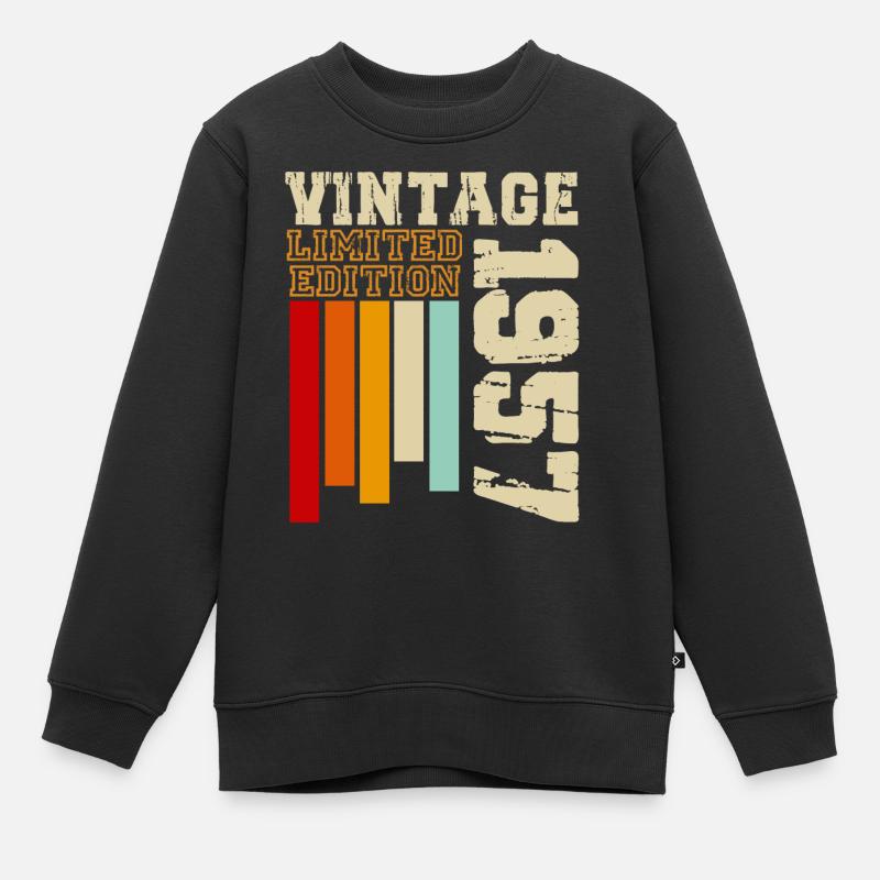 1957 - Sweat Premium enfant bio - noir