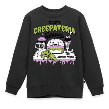Monster High™ Creepateria Special - Sweat Premium enfant bio - noir - Devant - AI Model Kid Female (0cm)