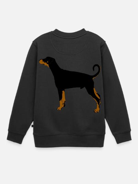 Doberman pinscher - Kids Premium Organic Sweatshirt - black
