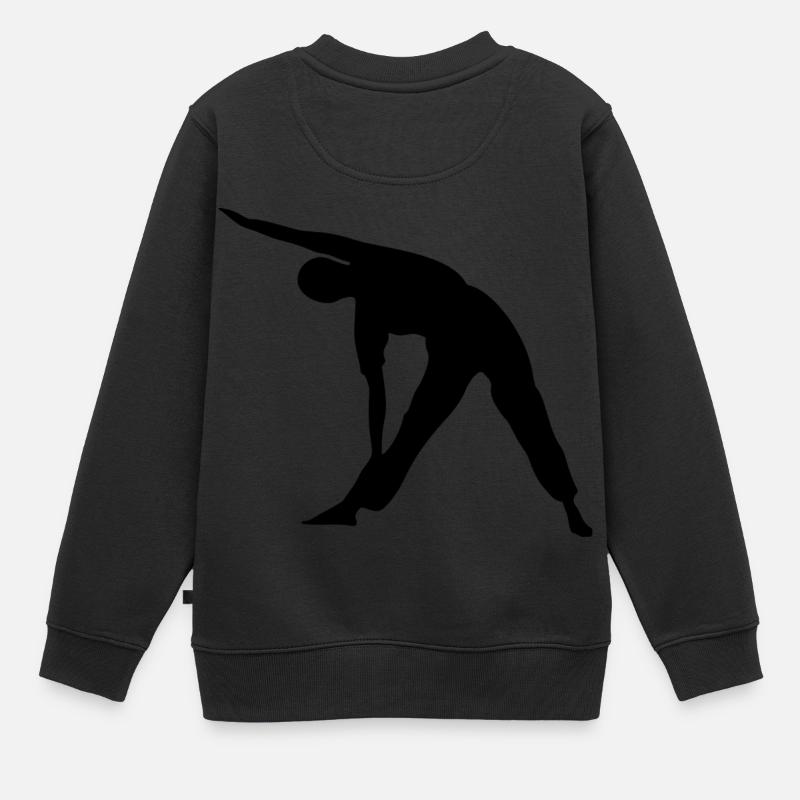 Sport - Sweat Premium enfant bio - noir