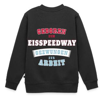 Eisspeedway Sports - Cadeau - Sweat Premium enfant bio - noir - Dos - AI Model Kid Female (0cm)