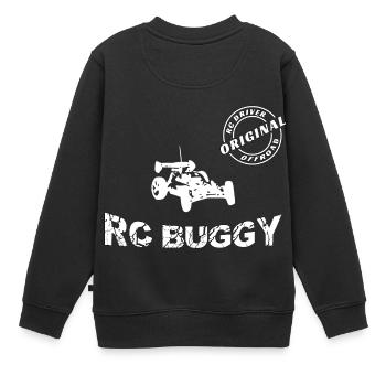 RC Buggy Vater Sohn Tochter Geschenk Original - Kinder Premium Organic Sweatshirt - Schwarz - Hinten - AI Model Kid Female (0cm)