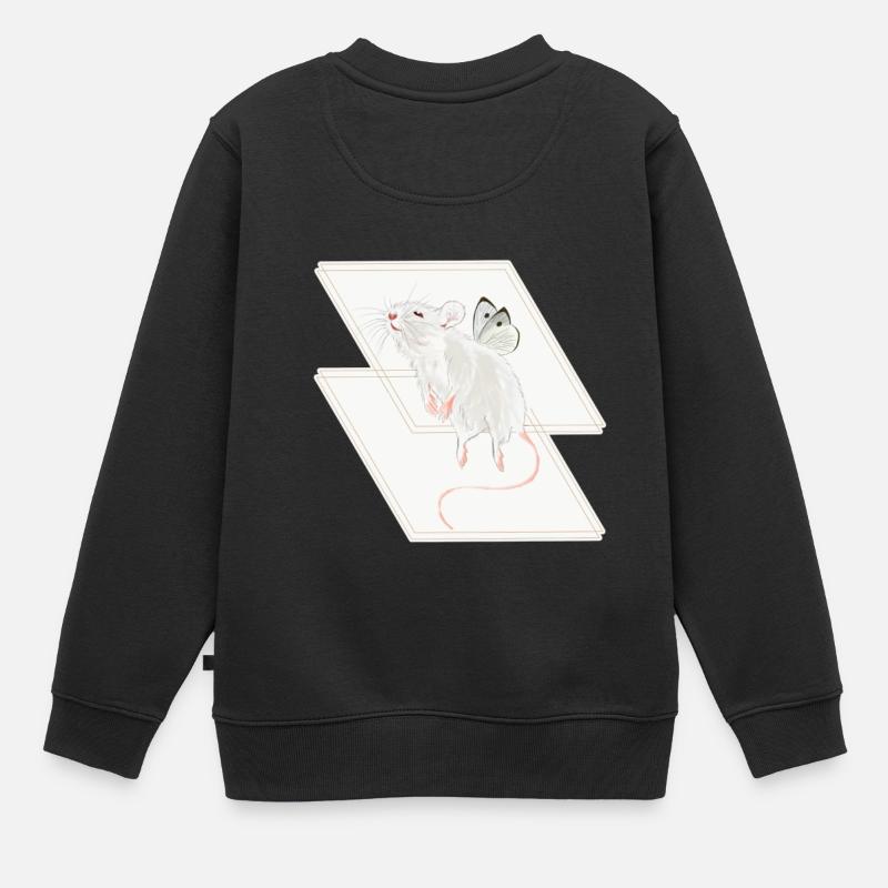 Kohl Fee EDITED - Kinder Premium Organic Sweatshirt - Schwarz