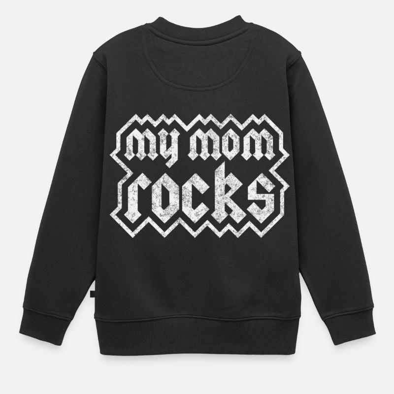 ma mère bascule - Sweat Premium enfant bio - noir