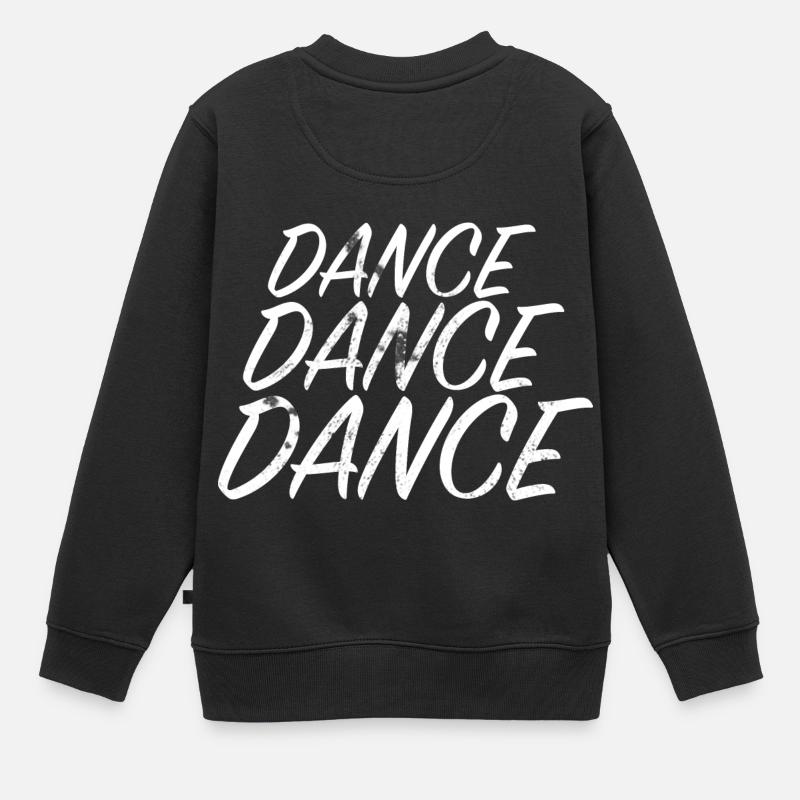 DANSE DANSE DANSE - Sweat Premium enfant bio - noir