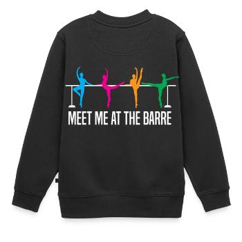 Baller Ballerina - Sweat Premium enfant bio - noir - Dos - AI Model Kid Female (0cm)