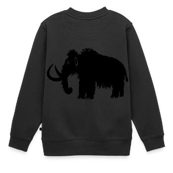 Mammut - Kinder Premium Organic Sweatshirt - Schwarz - Hinten - AI Model Kid Female (0cm)