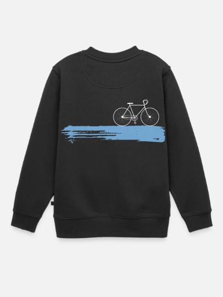 vélo - Sweat Premium enfant bio - noir
