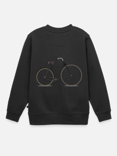 vélo - Sweat Premium enfant bio - noir