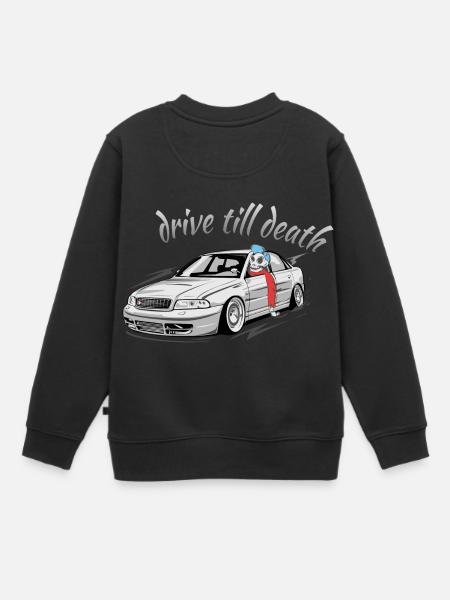 S4 B5 Limousine drive till death - Sweat Premium enfant bio - noir