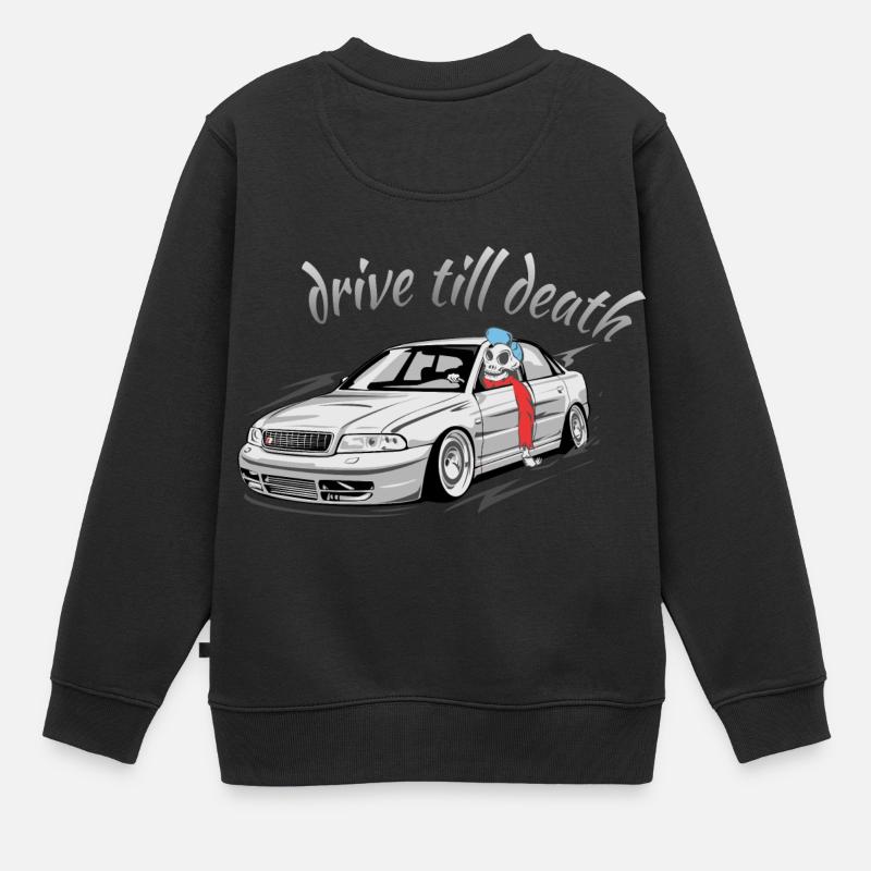S4 B5 Limousine drive till death - Sweat Premium enfant bio - noir