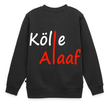 Kölle Alaaf - Karneval Fasching - Kinder Premium Organic Sweatshirt - Schwarz - Hinten - AI Model Kid Female (0cm)