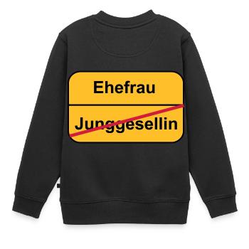 Junggesellinnenabschied - Kinder Premium Organic Sweatshirt - Schwarz - Hinten - AI Model Kid Female (0cm)