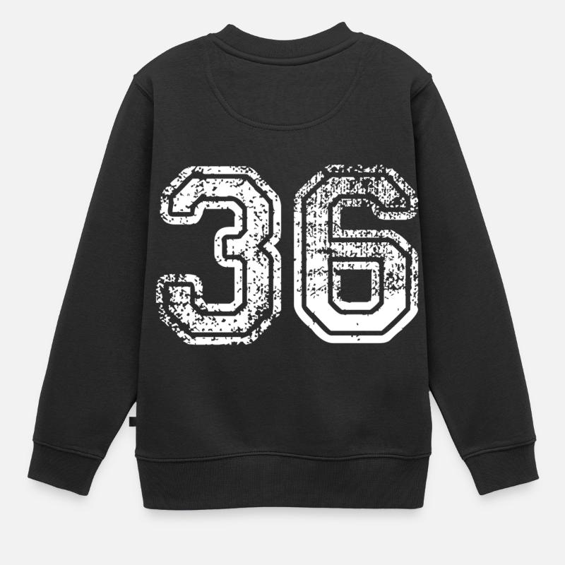 36 - Sweat Premium enfant bio - noir