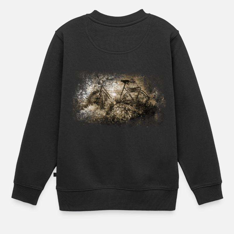 Bicycle - Bicycle - Kids Premium Organic Sweatshirt - black