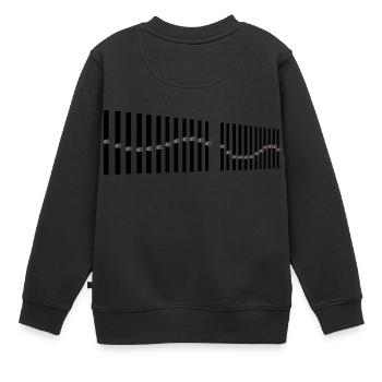 Equalizer - Sweat Premium enfant bio - noir - Dos - AI Model Kid Female (0cm)