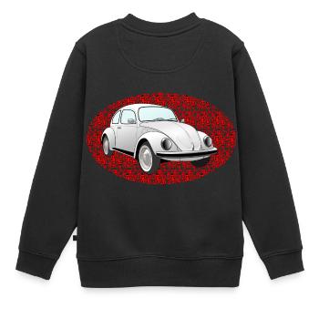 coccinelle - Sweat Premium enfant bio - noir - Dos - AI Model Kid Female (0cm)