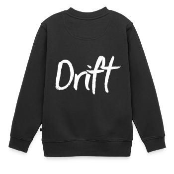 Dérive voiture - Sweat Premium enfant bio - noir - Dos - AI Model Kid Female (0cm)