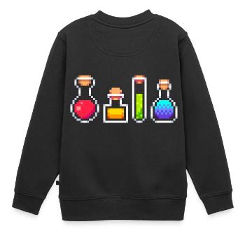 RPG Potions - Sweat Premium enfant bio - noir - Dos - AI Model Kid Female (0cm)