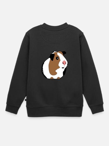 cobayes - Sweat Premium enfant bio - noir