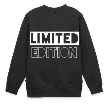 Édition limitée - Sweat Premium enfant bio - noir - Dos - AI Model Kid Female (0cm)