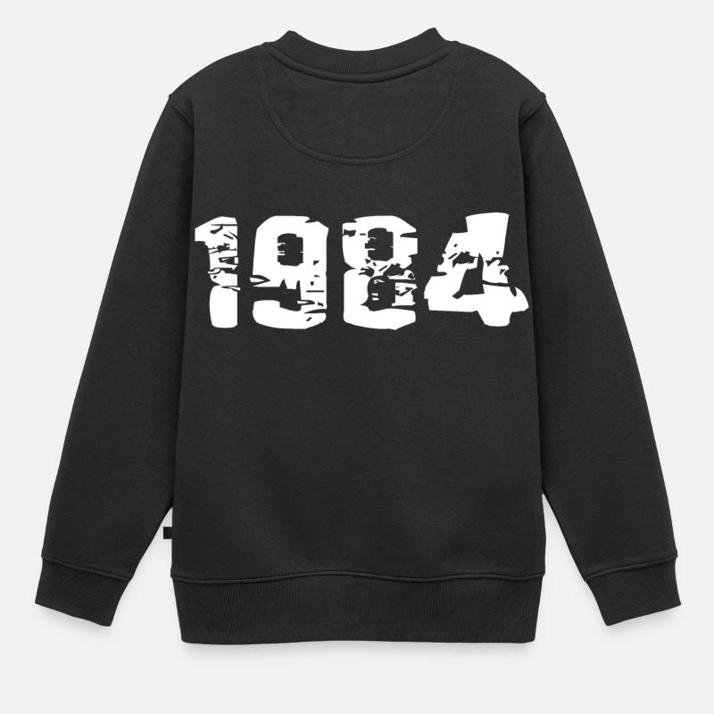 année de naissance - Sweat Premium enfant bio - noir