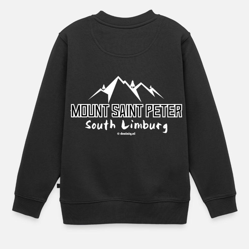 Mount Saint Peter - Kinder Premium Organic Sweatshirt - Schwarz