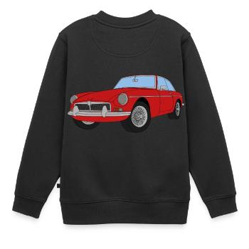 MGB COULEUR - Sweat Premium enfant bio - noir - Dos - AI Model Kid Female (0cm)